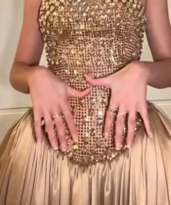 فستان مناسبات فخم وأنيق