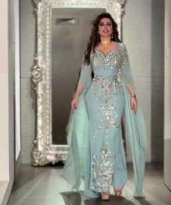 فستان سهرة طويل