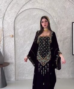 جلابية مخمل