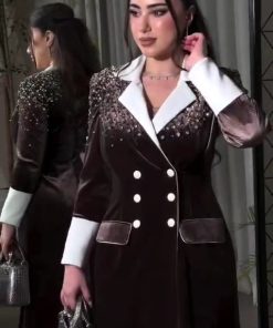 Alternative view of فستان سهرة مخمل