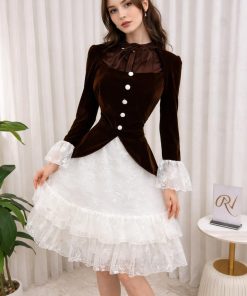 فستان سهرة قصير