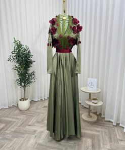 Alternative view of فستان سهرة لون اخضر