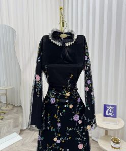 Alternative view of جلابيه رمضانيه لون اسود