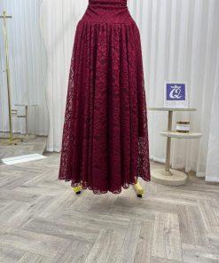 Alternative view of فستان سهره لون نبيتى