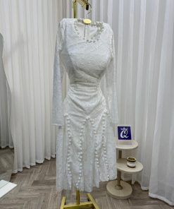 Alternative view of فستان سهره لون ابيض