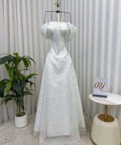 Alternative view of فستان سهره لون ابيض