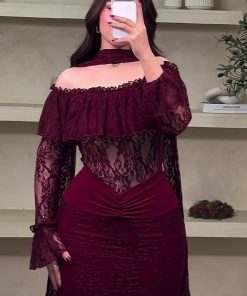 فستان سهرة بالوان مختلفه