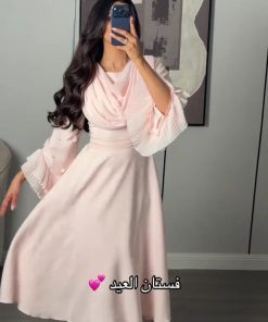 فستان العيد بالوان جميله