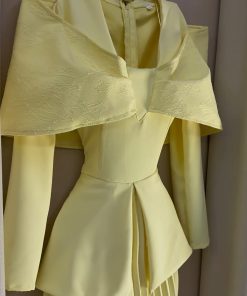 Alternative view of فستان سهرة لون اصفر