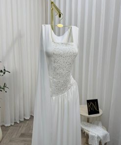 فستان سهره لون ابيض