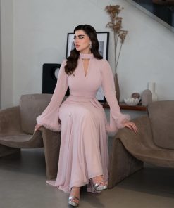 فساتين سهرة ناعمة