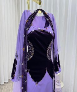 Alternative view of جلابيه رمضانيه لون موف