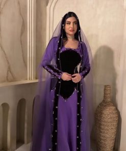 جلابيه رمضانيه لون موف