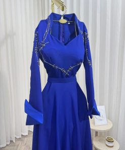 Alternative view of فستان سهره لون ازرق