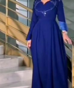 فستان سهره لون ازرق