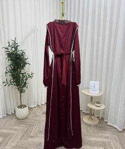 Alternative view of جلابيه رمضانيه لون نبيتى