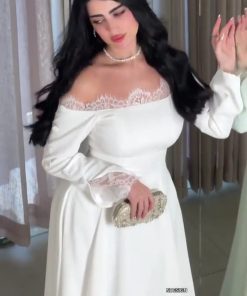 فستان سهره لون ابيض