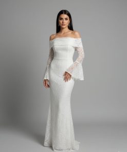 فستان سهره لون ابيض