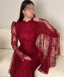 فساتين سهرة دانتيل