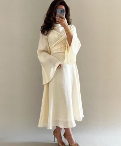 فساتين سهرة ناعمة