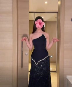 فستان سهره لون اسود