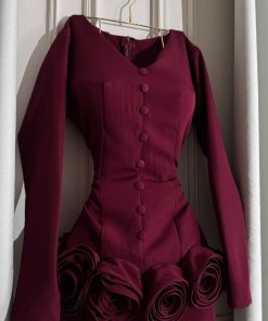 فستان سهره لون نبيتى