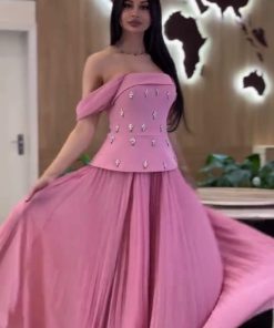 فستان سهره لون فوشيا