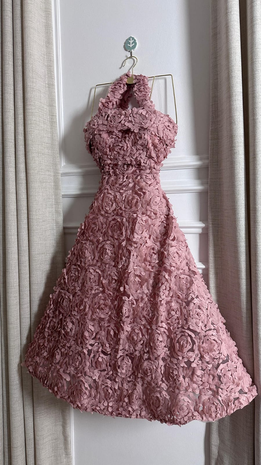 فستان سهرة لون وردي - الصورة 2