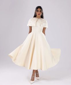 فستان سهره لون ابيض