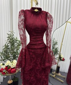 Alternative view of فستان سهرة بالوان مختلفه