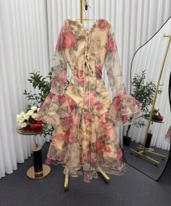 Alternative view of فستان سهرة منفوش