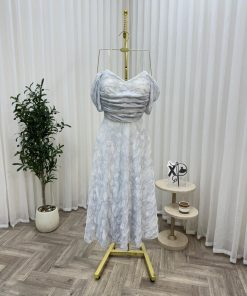 فستان سهرة قصير