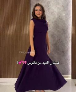 فستان سهرة بالوان جميله