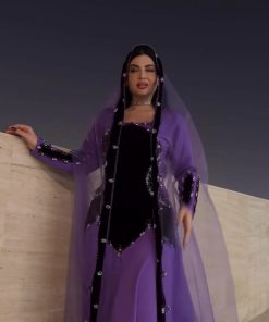 جلابيه رمضانيه لون بنفسجي