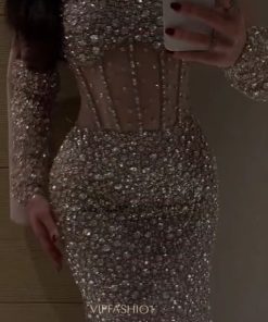 فستان سهرة فخم وأنيق