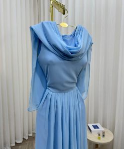 Alternative view of فستان سهرة لون سماوي