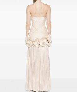 Alternative view of فستان سهرة لون بيج