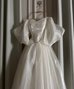 Alternative view of فستان سهرة لون ابيض