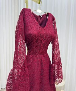 Alternative view of فستان سهرة لون نبيتى