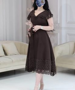 فستان سهرة لون اسود