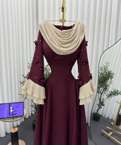 Alternative view of فستان سهرة لون نبيتى