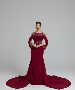 فستان سهرة طويل