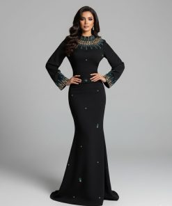 فساتين سهرة بلون اسود