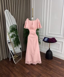 Alternative view of فستان سهرة بلون وردي