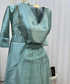 Alternative view of فستان سهرة لون سماوي