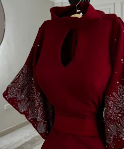 Alternative view of فستان سهرة لون نبيتى