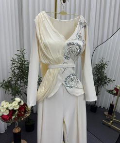 Alternative view of جمبسوت سهرة لون أبيض فاتح