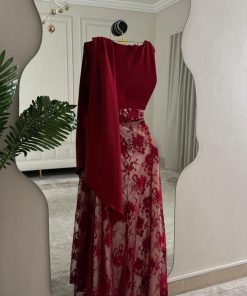 Alternative view of فستان سهرة بالوان مختلفه