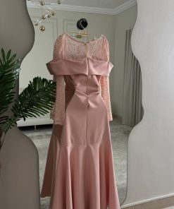 Alternative view of فستان سهرة وردي