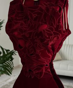 Alternative view of فستان سهرة لون احمر